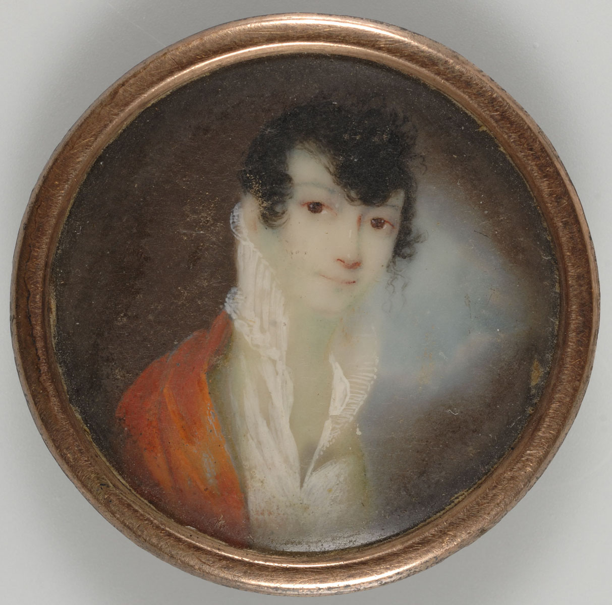 Femme en buste au col en forme de chérusque_0